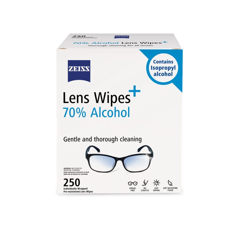 How Much Alcohol is in Lens Cleaning Wipes?