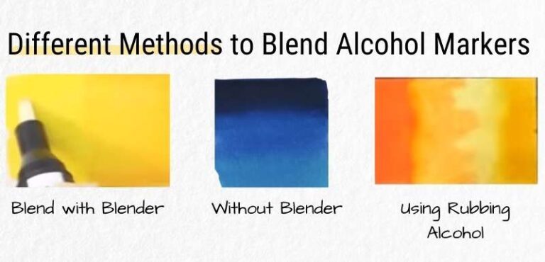 How to Blend Alcohol Markers?