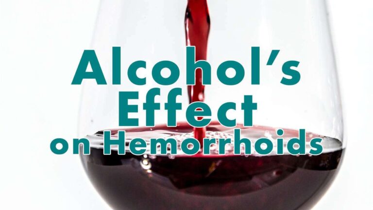 Does Alcohol Affect Hemorrhoids?